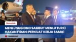 Menlu Sugiono dan Menlu Turki Perkuat Kerja Sama Perdagangan dan Pertahanan