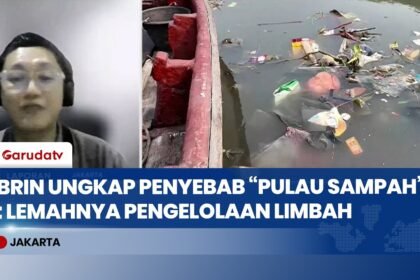 DIALOG: BRIN Ungkap Penyebab Fenomena "Pulau Sampah" di Muara Angke