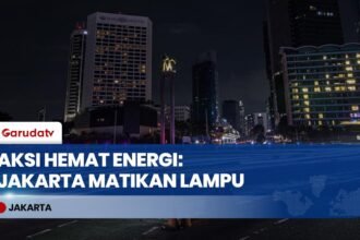 Hemat Energi dan Kurangi Emisi Karbon, Sejumlah Kawasan Protokol Jakarta Matikan Lampu
