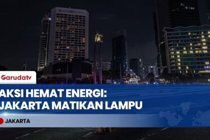 Hemat Energi dan Kurangi Emisi Karbon, Sejumlah Kawasan Protokol Jakarta Matikan Lampu