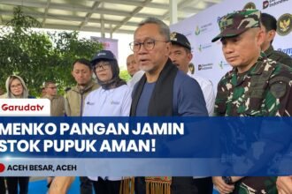 Menko Pangan Zulkifli Hasan Jamin Stok Pupuk Subsidi Aman, Penyaluran Capai 4,3 Juta Ton!