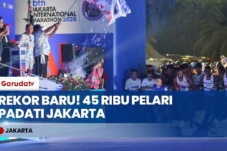 Tembus 45 Ribu Peserta! Menpora Erick Thohir & Wagub Rano Karno Lepas Pelari JAKIM 2026