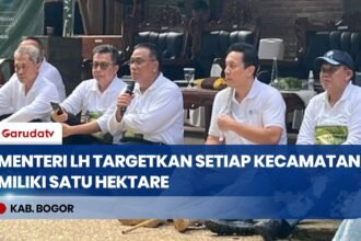 Menteri LH Jumhur Hidayat Canangkan Gerakan Nasional Menanam Bambu