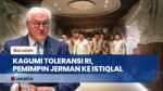 3 PRESIDEN JERMAN KUNJUNGAN KE ISTIQLAL, TEROWONGAN SILATURAHMI & KATEDRAL PKG HL 202 40