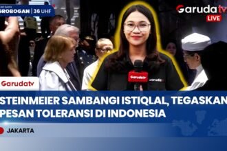 Presiden Jerman Kunjungi Masjid Istiqlal dan Gereja Katedral Jakarta