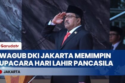 Berlangsung Khidmat! Intip Momen ASN Pemprov DKI Upacara Hari Lahir Pancasila di Balai Kota