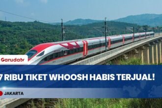 Ludes 7.000 Tiket! Libur Lebaran Islam & Sekolah Bikin Kereta Cepat Whoosh Dibanjiri Penumpang