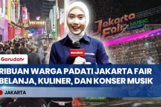 LIVE REPORT: Jakarta Fair Diserbu Ribuan Pengunjung, Koper Ikut Dibawa Berburu Promo