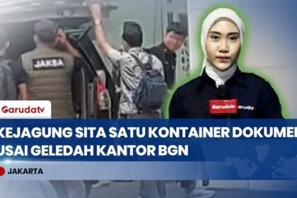 6 Jam Geledah Kantor BGN, Kejagung Amankan Puluhan Dokumen
