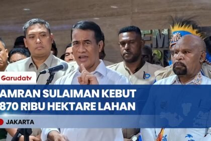 Anggarkan Rp10 Triliun! Mentan Amran Sulaiman Kebut Tanam Bibit Serentak di 870 Ribu Hektare Lahan