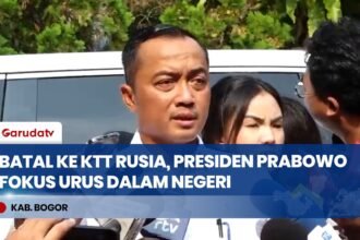 Presiden Prabowo Batalkan Kehadiran pada KTT Rusia-ASEAN di Kazan