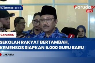 Kemensos Pastikan Kebutuhan Guru Sekolah Rakyat Terpenuhi
