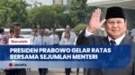 Pantauan Terkini Ratas Presiden Prabowo Bersama Jajaran Menteri di Istana Kepresidenan Jakarta
