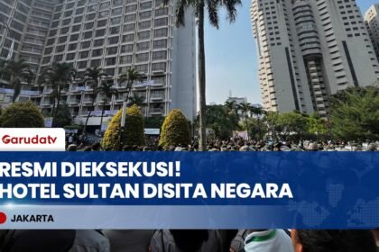 Resmi Kembali ke Negara, Petugas Mulai Inventarisasi Barang di Dalam Hotel Sultan Jakarta