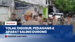 Tolak Dipindahkan dari Trotoar Stasiun & Pasar Besar Pasuruan, Lapak PKL Akhirnya Ditertibkan