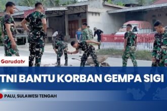 250 Personel TNI Dikerahkan Bantu Korban Gempa Sulawesi Tengah
