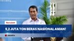 12 STOK PANGAN AMAN HINGGA 10 BULAN, MENTAN LAPOR KE PRESIDEN MAHESA VOSOT TS2 00 38