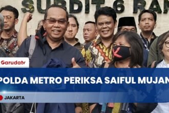 Dugaan Penghasutan dan Makar, Saiful Mujani Penuhi Panggilan Polda Metro Jaya
