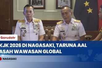 KRI Bima Suci Tiba di Nagasaki, Taruna AAL Perkuat Diplomasi Maritim Indonesia-Jepang