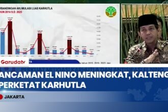 Pemprov Kalteng Perkuat Mitigasi Karhutla Hadapi Ancaman El Nino 2026