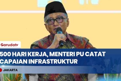 Kementerian PU Luncurkan Buku 500 Hari Kerja, Dokumentasikan Capaian Infrastruktur