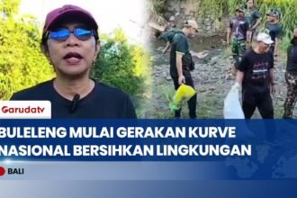 Gerakan Kurve Nasional di Buleleng Dimulai dari Aliran Sungai
