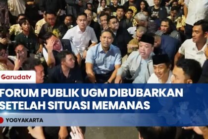Diskusi Pejabat dan Mahasiswa di UGM Berakhir Dihentikan Setelah Situasi Memanas