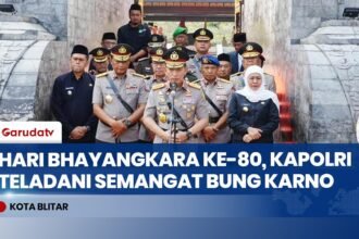 Jelang HUT Bhayangkara ke-80, Kapolri Ziarah ke Makam Bung Karno