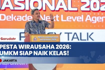 Hadiri Pesta Wirausaha Nasional 2026, Menteri UMKM Maman Abdurrahman Tegaskan Dukungan Pemerintah