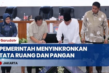 Mendagri & Menteri ATR/BPN Terbitkan SEB Perlindungan Lahan Pertanian dalam Tata Ruang