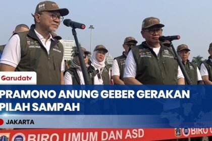 Pramono Anung Bersama Zulkifli Hasan Dorong Gerakan Masif Pilah Sampah dari Lingkungan RW
