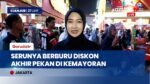 Berburu Diskon hingga Wisata Kuliner, Intip Keseruan Suasana Akhir Pekan di JFK 2026