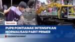 Cegah Banjir, PUPR Pontianak Intensifkan Normalisasi Parit Primer