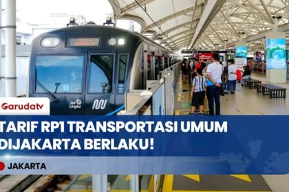 HUT Jakarta ke-499: Pemprov DKI Berlakukan Tarif Rp1 LRT, MRT, dan TransJakarta