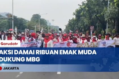 Bawa Alat Dapur ke Jalan! Ribuan Emak Muda Gelar Aksi Damai Dukung Program Makan Bergizi Gratis