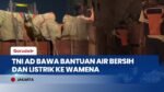 TNI AD Dukung Pemerataan Infrastruktur Papua Lewat Program Manunggal Air dan Papua Terang