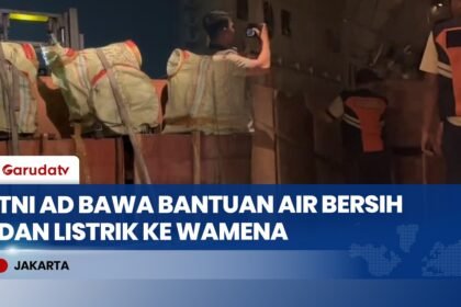 TNI AD Dukung Pemerataan Infrastruktur Papua Lewat Program Manunggal Air dan Papua Terang
