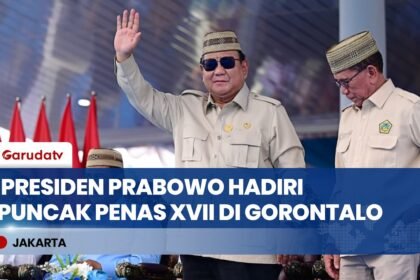 Gemuruh Gorontalo! Presiden Prabowo Hadiri Puncak PENAS XVII Bersama Kabinet Merah Putih