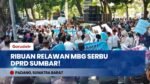 Aksi Damai Relawan MBG di Padang: Desak DPRD Kawal Keberlanjutan Program ke Pemerintah Pusat