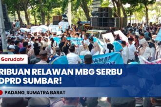 Aksi Damai Relawan MBG di Padang: Desak DPRD Kawal Keberlanjutan Program ke Pemerintah Pusat