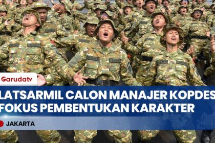 Ratusan Calon Manajer Koperasi Desa Jalani Latihan Dasar Militer