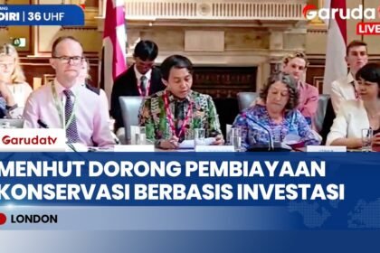 Di Forum Internasional London, Indonesia Tawarkan Skema Investasi untuk Perkuat Pendanaan Konservasi