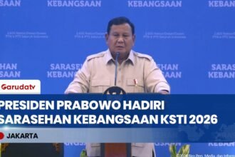 Presiden Prabowo di KSTI 2026: Kampus Wajib Kolaborasi dengan Industri Jawab 7 Prioritas Pembangunan
