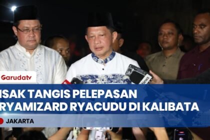 Suasana TMP Kalibata: Kedatangan Jenazah Jenderal Ryamizard Ryacudu Sambut Isak Tangis Keluarga