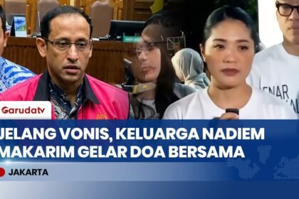 Keluarga Nadiem Makarim Gelar Doa Bersama Jelang Sidang Vonis Dugaan Korupsi Chromebook