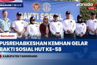 Pusrehabkeshan Kemhan Gelar Bakti Sosial HUT ke-58, Perkuat Layanan Kesehatan