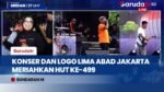 Bundaran HI Dipadati Warga, Malam Puncak HUT Ke-499 Jakarta Sambut Transformasi Kota Global