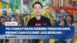 Libur Akhir Pekan, Jakarta Fair Kemayoran Tetap Dipadati Pengunjung Meski Berbarengan HUT DKI