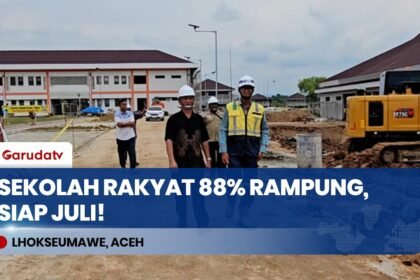 Rampung 88 Persen! Sekolah Rakyat Lhokseumawe Siap Tampung Anak Kurang Mampu di Juli Mendatang