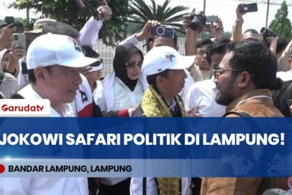 Sambutan Meriah di Lampung! Jokowi Mulai Safari Politik Hadiri Rakorda PSI Menuju Pemilu 2029